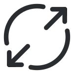 Maximize Circle SVG Icon